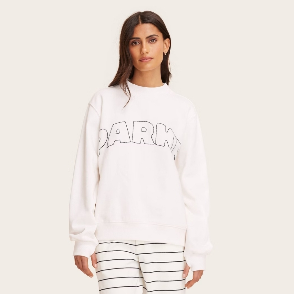 Parke X Target White Mockneck L/XL NWT